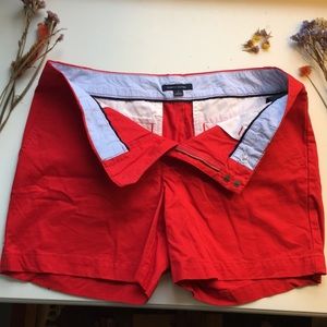 Tommy Hilfiger Red Shorts